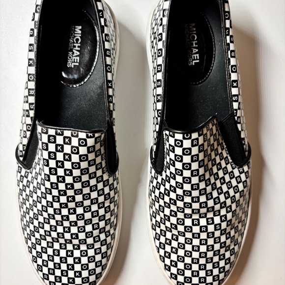 Michael Kors Logo Slip-On Sneakers - Picture 3 of 5